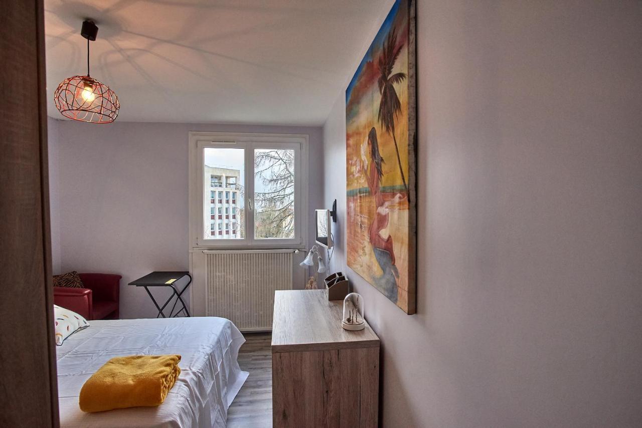 נבר Chambres A Louer Dans Appartement Balcon - Wifi - Parking Gratuit מראה חיצוני תמונה